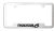 2016 Mazda6 Sport Sedan License Plate Frame - Black with ZOOM-ZOOM logo | 0000-83-Z22