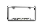 2012 CX-7 License Plate Frame - Brushed with CX-7 logo | 0000-83-M12