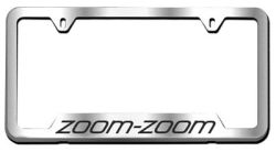 2017 Mazda3 4 door License Plate Frame - Slimline | 0000-83-Z60