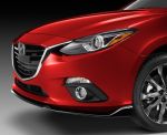 2016 Mazda3 5 door Air Dam - Front - Brilliant Black | QBME50AH0BPZ
