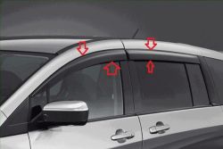 2015 Mazda5 Side Window Deflectors | CG15-V3-700