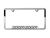 2016 Mazda3 5 door License Plate Frame - Black Pearl - Mazdaspeed | 0000-83-Z35