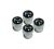 2017 Mazda3 5 door Valve Stem Caps - Black with Mazda logo | 0000-83-Z38