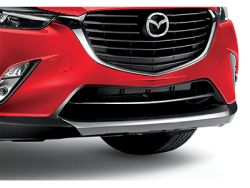 2021 CX-30 Exterior License Plate Frame - No Logo, Black - Mazda (C9N4-V4-027A) | C9N4-V4-027A