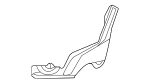 2021 CX-30 Exterior Air Guide - Mazda (DGH9-50-A50) | DGH9-50-A50