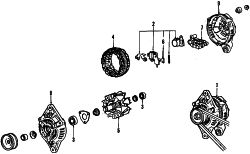 Mazda Miata  BEARINGS | Mazda OEM Part Number PN16-18-W27