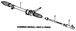 Mazda Miata  INNER TIE ROD | Mazda OEM Part Number NA01-32-240