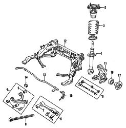 Mazda RX-7  UPPER CONTROL ARM | Mazda OEM Part Number FD01-28-2A0B
