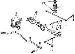 Mazda MPV  SHOCK ABSORBER | Mazda OEM Part Number LA03-28-700B