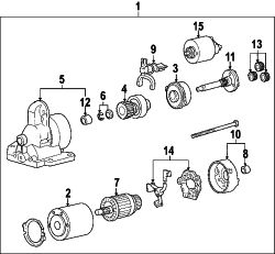 Mazda CX-7  PINION GEAR | Mazda OEM Part Number L327-18-X25