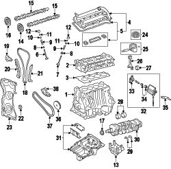 Mazda CX-7  CRANKSHAFT GEAR | Mazda OEM Part Number L501-11-316B