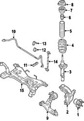 Mazda 3  FRONT HUB | Mazda OEM Part Number C236-33-060A