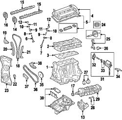 Mazda 5  BEARING SET | Mazda OEM Part Number L3Y1-11-SF0A