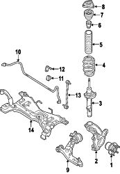 Mazda 5  LINK | Mazda OEM Part Number BP4K-34-170D