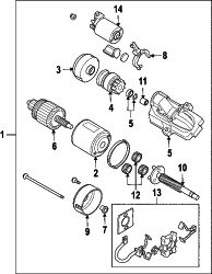 Mazda 6  PINION GEAR | Mazda OEM Part Number L327-18-X25