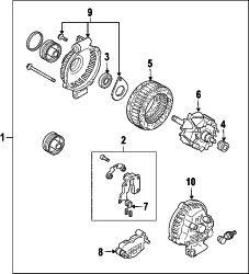 Mazda 6  REAR BEARING | Mazda OEM Part Number N336-18-W36