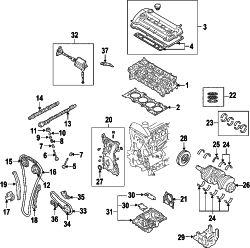 Mazda 6  CHAIN GUIDE | Mazda OEM Part Number L305-12-614