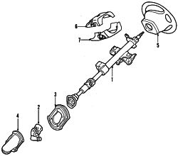 Mazda Tribute  UPPER SHROUD | Mazda OEM Part Number EC02-60-21XD