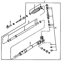 Mazda RX-7  INNER TIE ROD BOOT | Mazda OEM Part Number FD01-32-125A