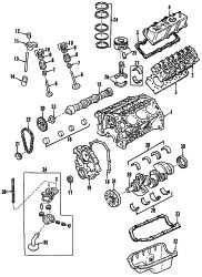 Mazda B3000  BEARINGS | Mazda OEM Part Number ZZM1-12-102