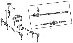 Mazda B2300  OUTER TIE ROD | Mazda OEM Part Number ZZL0-32-290