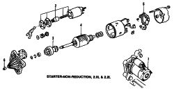 Mazda B2200  STARTER | Mazda OEM Part Number F240-18-400R-00