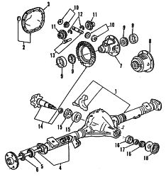 Mazda Navajo  PINION SPACER | Mazda OEM Part Number ZZL0-27-401