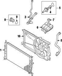 Mazda 3  UPPER HOSE | Mazda OEM Part Number LF8B-15-18X