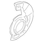 2021 CX-30 Wheels Splash Shield - Mazda (GA2A-33-261) | GA2A-33-261