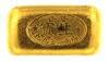 Chinese 1 Tael (37.42 Gr.) Cast 24 Carat Gold Bullion Bar (1.203 Oz.) 999.9 Pure Gold