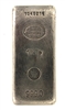 Compagnie des MÃ©taux PrÃ©cieux Paris 1 Kilogram Cast 24 Carat Silver Bullion Bar 999.0 Pure Silver