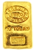 Credit Suisse 10 Tolas (116.6 Gr.) Cast 24 Carat Gold Bullion Bar 999.0 Pure Gold