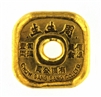 Chow Sang Sang Co. Ltd. 1 Tael (37.42 Gr.) Cast 24 Carat Gold Bullion Doughnut Bar (1.203 Oz.) 999.9 Pure Gold