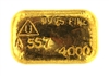 Delta Smelting & Refining Co. Ltd 4 Ounces Cast 24 Carat Gold Bullion Bar 999.5 Pure Gold