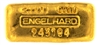 Engelhard 2 Ounces Cast 24 Carat Gold Bullion Bar 999.0 Pure Gold
