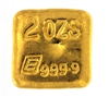 Engelhard 2 Ounces Cast 24 Carat Gold Bullion Bar 999.9 Pure Gold