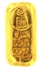 Harringtons Metallurgists 1 Ounce Cast 24 Carat Gold Bullion Bar 996.7 Pure Gold