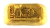 Jean Boudet 1003,3 Grams Cast 24 Carat Gold Bullion Bar 996.6 Pure Gold with Assay Certificate (1949)