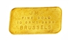 Johnson Matthey & Pauwels 10 Grams Minted 24 Carat Gold Bullion Bar 999.9 Pure Gold