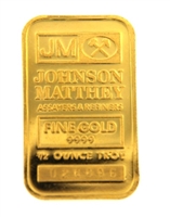 Johnson Matthey 1/2 Ounce Minted 24 Carat Gold Bullion Bar 999.9 Pure Gold