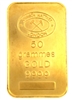 Johnson Matthey 50 Grams Minted 24 Carat Gold Bullion Bar 999.9 Pure Gold