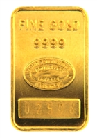 Johnson Matthey & Pauwels - Banque GÃ©nÃ©rale 5 Grams Minted 24 Carat Gold Bullion Bar 999.9 Pure Gold