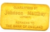 Johnson Matthey & Schweizerischer Bankverein 20 Grams Minted 24 Carat Gold Bullion Bar 999.9 Pure Gold