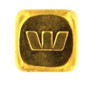 Johnson Matthey & Westpac 1 Ounce Cast 24 Carat Gold Bullion Bar 999.9 Pure Gold