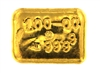 P.C. Boschmans 100 Grams Cast 24 Carat Gold Bullion Bar 999.9 Pure Gold
