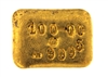 P.C. Boschmans 100 Grams Cast 24 Carat Gold Bullion Bar 999.5 Pure Gold