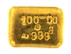 P.C. Boschmans 100 Grams Cast 24 Carat Gold Bullion Bar 999.8 Pure Gold