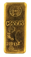 N.M Rothschild & Sons - R. Dussaix - Mocatta & Goldsmid Ltd - 1 Kilogram Cast 24 Carat Gold Bullion Bar 995.0 Pure Gold