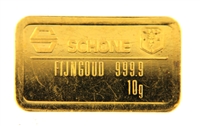 SchÃ¶ne Edelmetaal & Koninklijke Nederlandse Munt 10 Grams Minted 24 Carat Gold Bullion Bar 999.9 Pure Gold