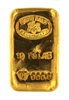 Swiss Bank Corporation 10 Tolas (116.6 Gr.) Cast 24 Carat Gold Bullion Bar 999.9 Pure Gold